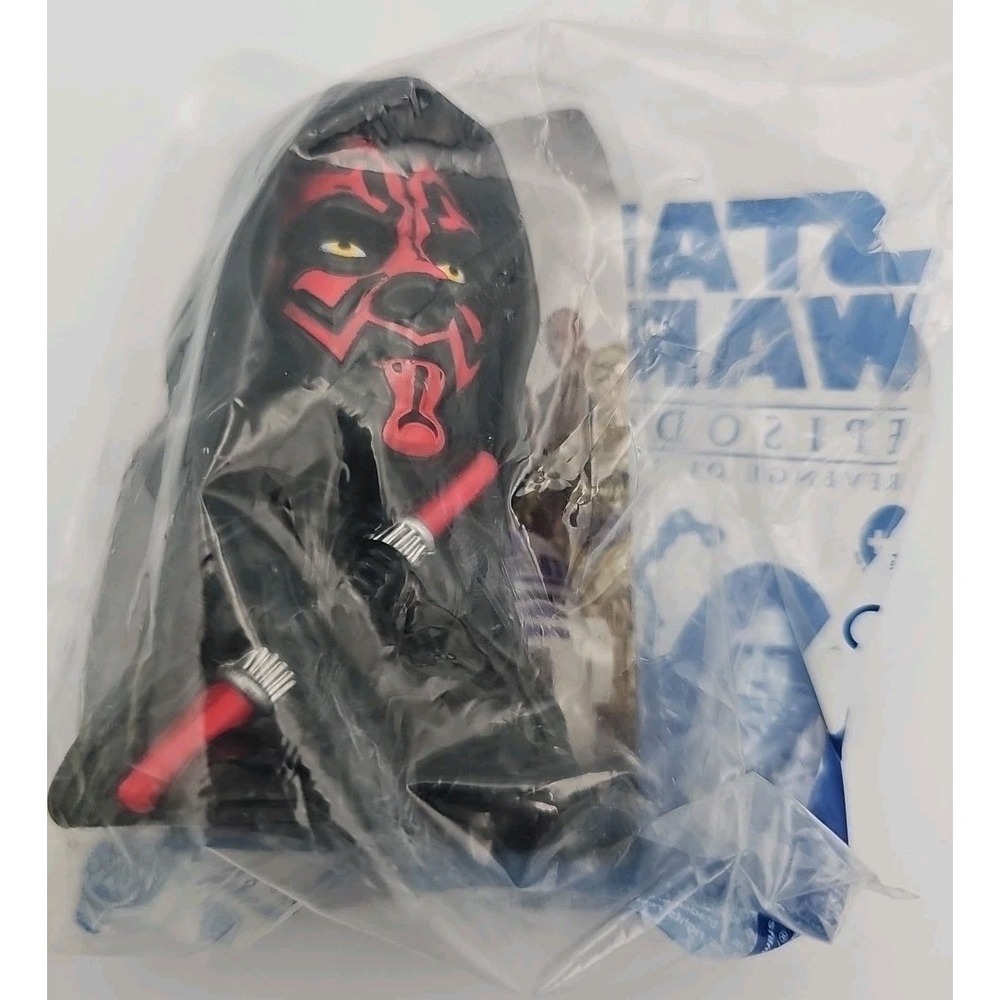 Star Wars 2005  Darth Maul TOY Burger King Episode 3 III Revenge of the Sith MIP